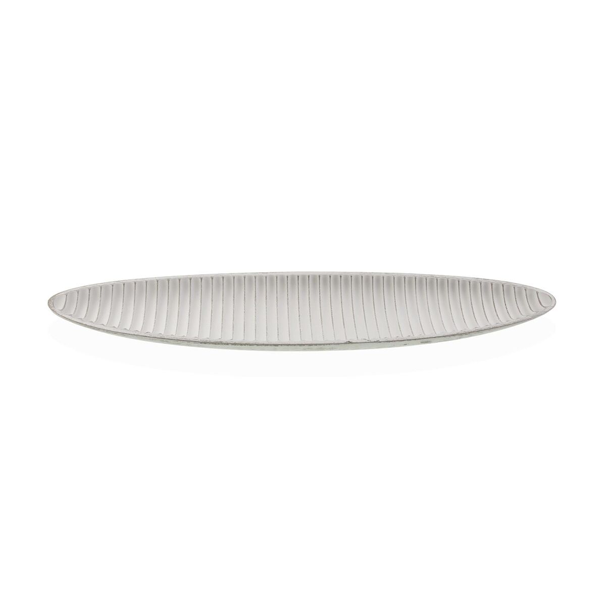 Bordsdekoration Versa Vit Trä MDF 15 X 3 X 58 CM