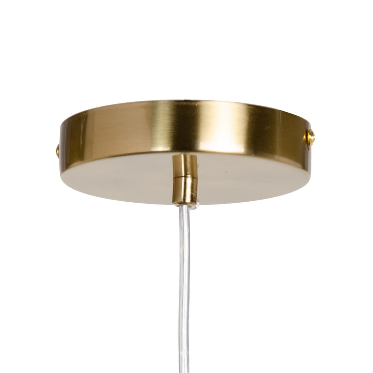 Taklampa Hierro/Cristal Glas Gyllene Metall 220 V 240 V 11 x 11 x 45 cm - 2