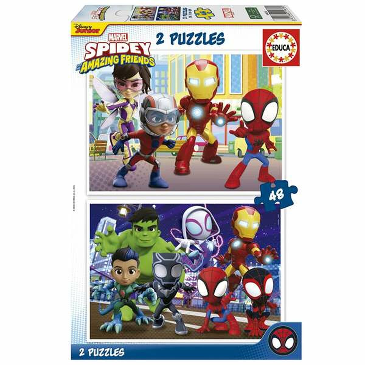 Set 2 pussel Educa Spidey Amazing Friends - 3