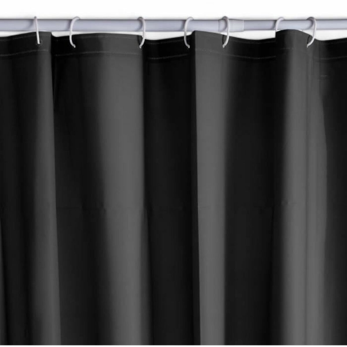 Duschdraperi TODAY Svart PEVA 180 x 200 cm (12 antal)