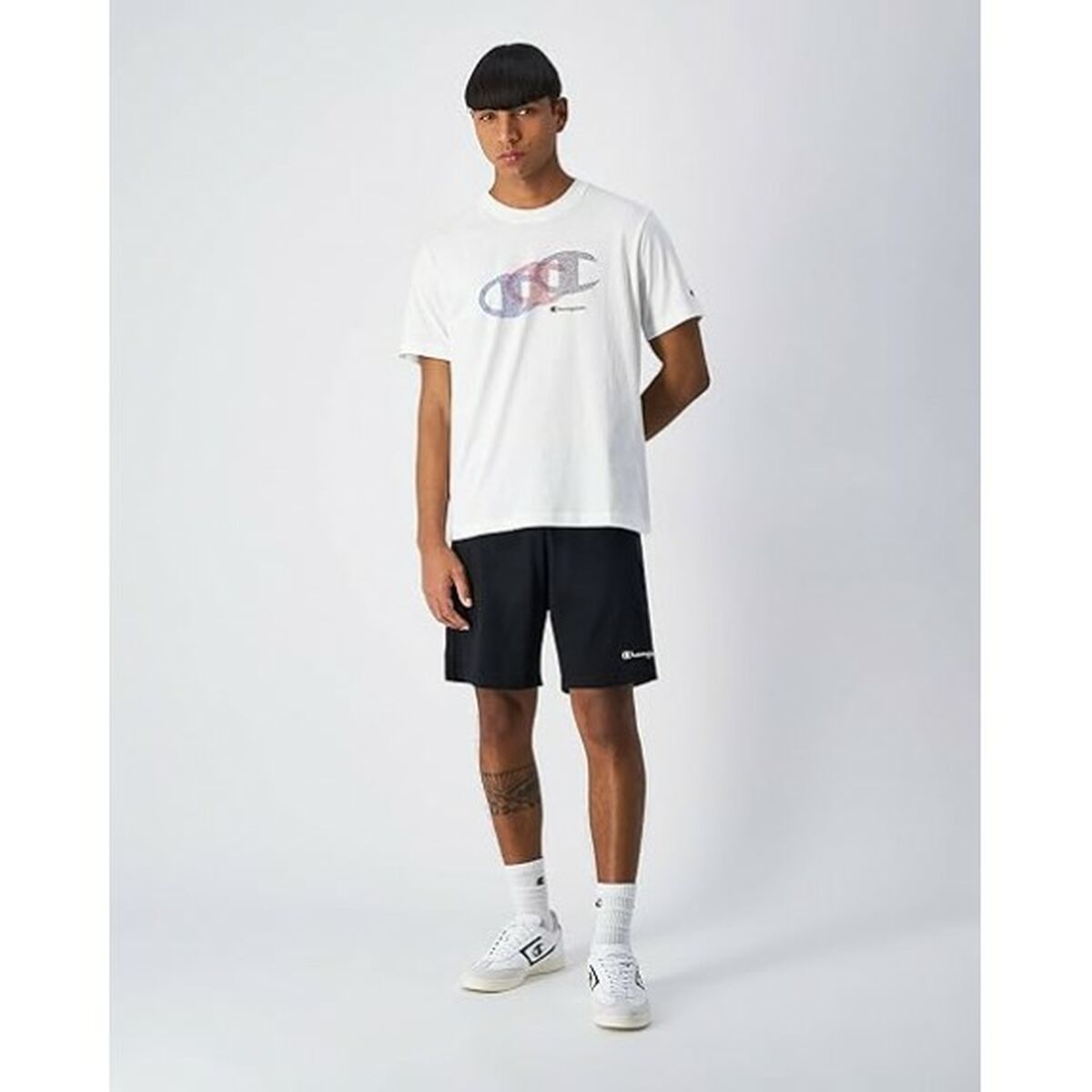 Sportshorts för män Champion BERMUDA 220808 NBK Svart - 3