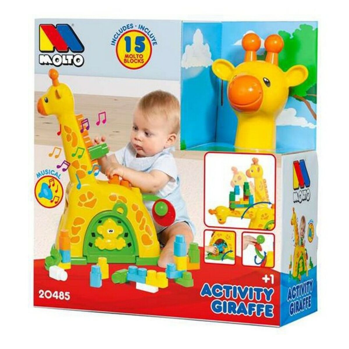 Interaktiv leksak Moltó Giraff (ES) - 6