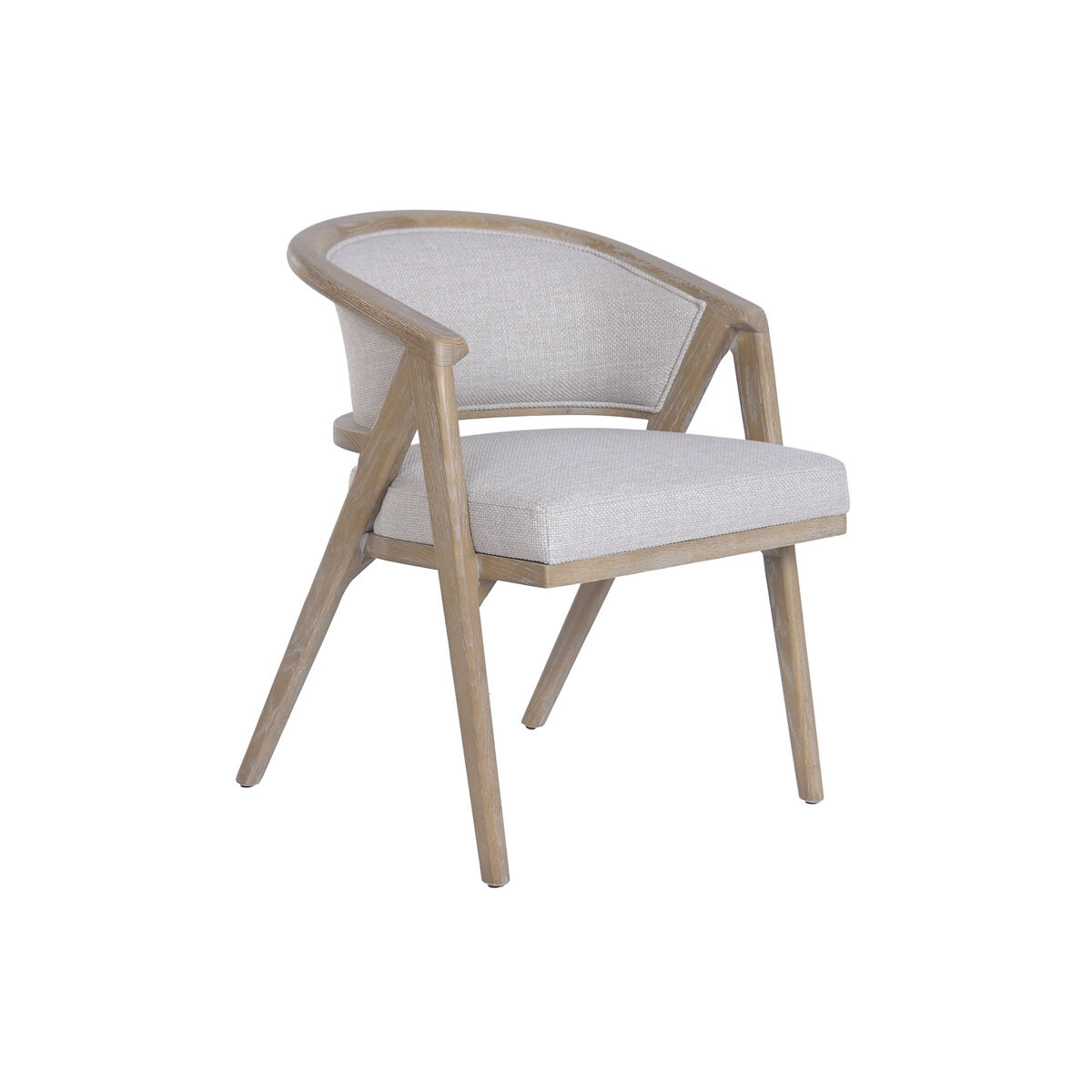 Matsalsstol Home ESPRIT Polyester Aske 58,5 X 56,5 X 73 CM