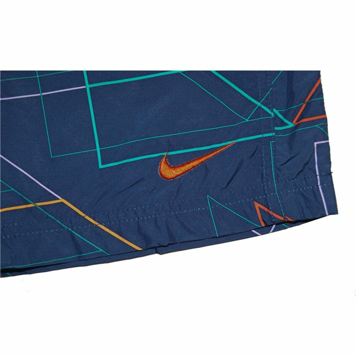 Baddräkt Barn Nike Sprint AOP Mörkblå - 7