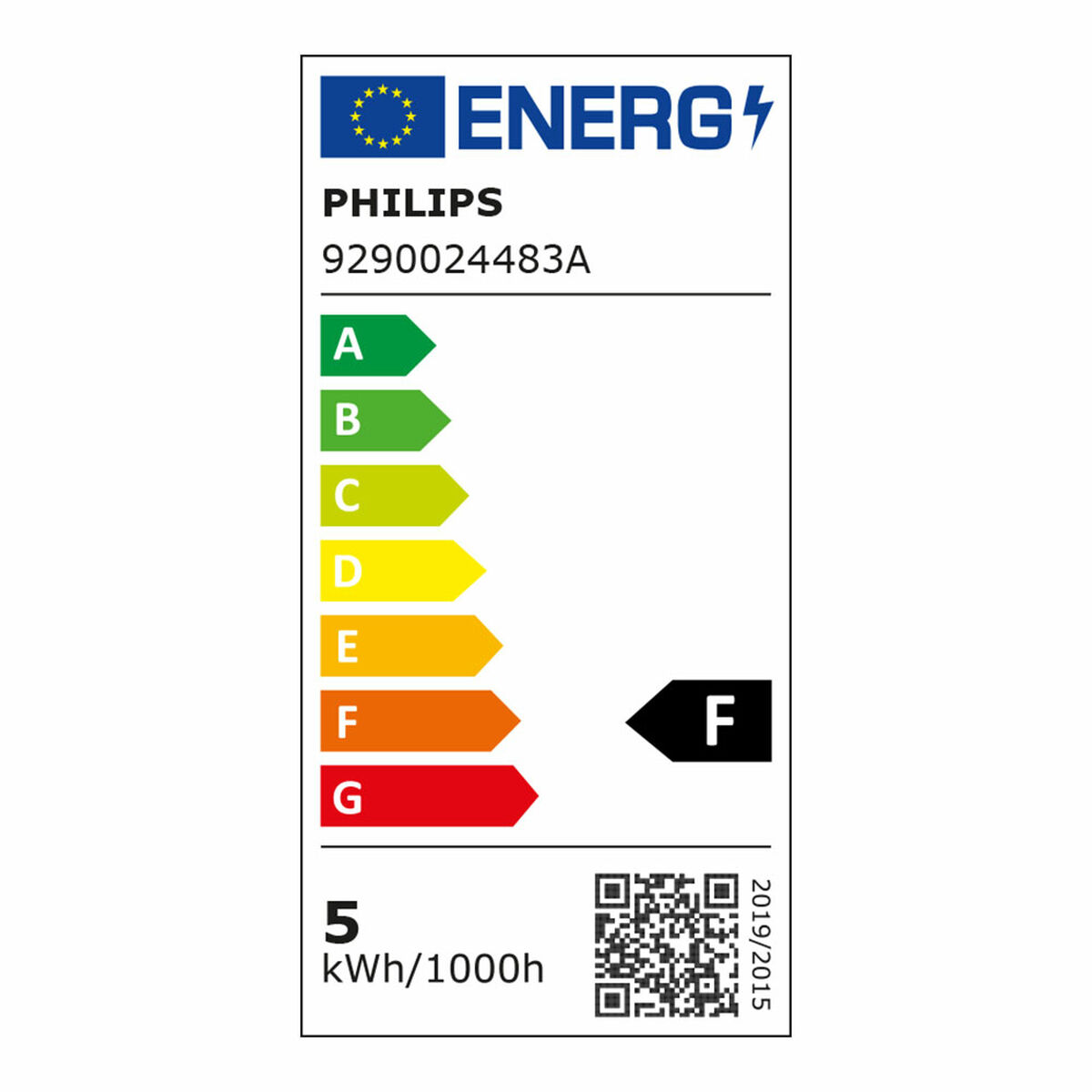 Dikroisk LED-lampa Philips Wiz Vit F 4,7 W GU10 345 Lm (2700 K) (2700-6500 K) - 6