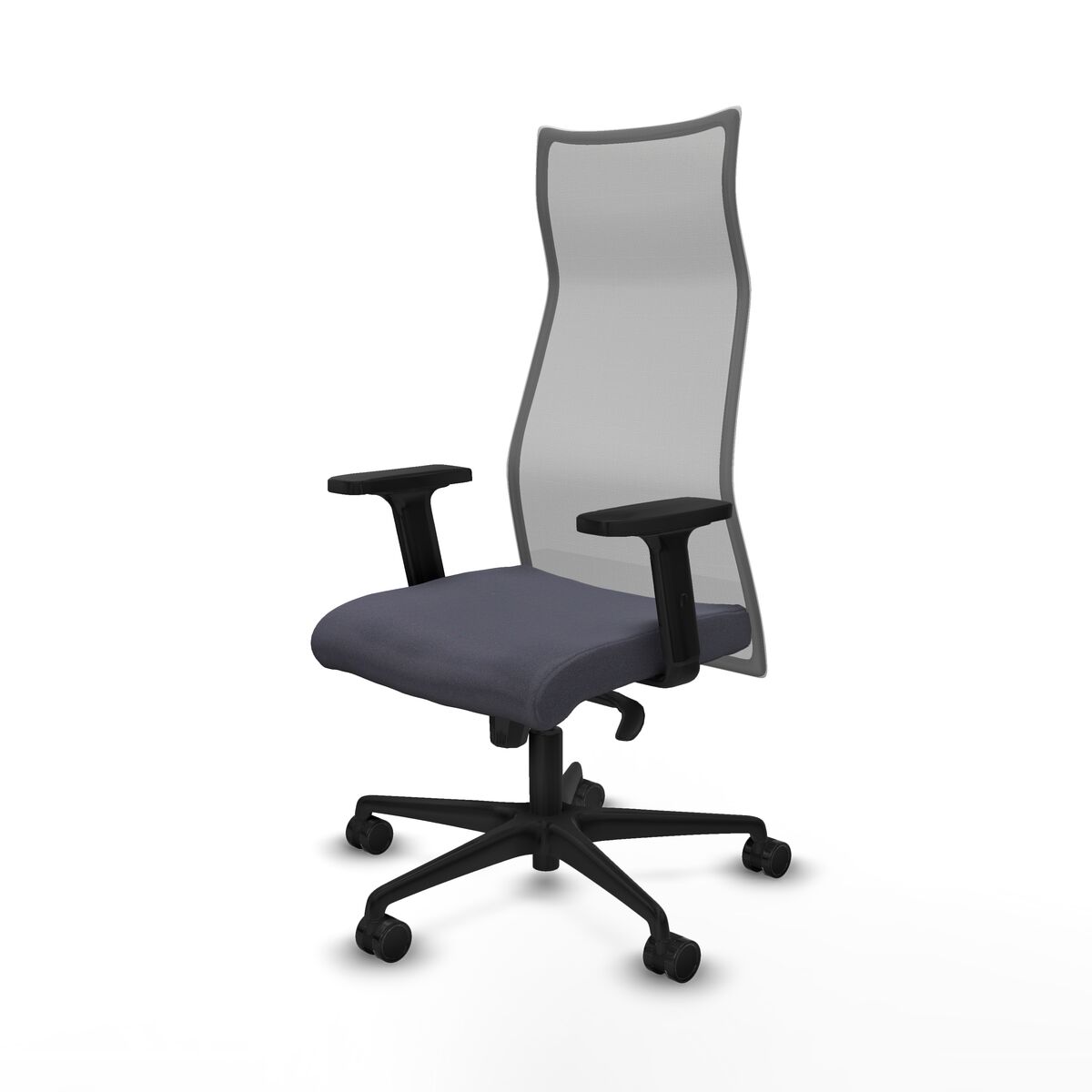Kontorsstol Piqueras y Crespo B2D036N Mörkgrå - 2