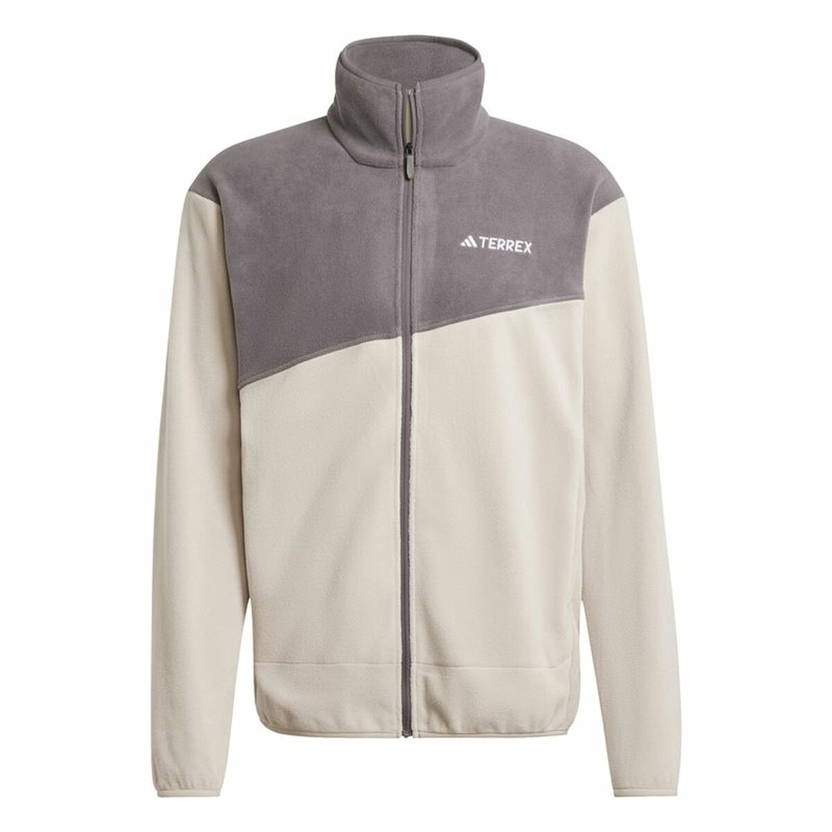 Fleecefoder Adidas Terrex Multi Full Zip Fleece Beige Män