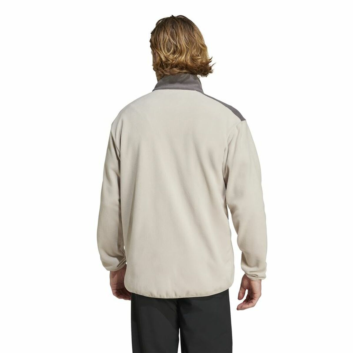 Fleecefoder Adidas Terrex Multi Full Zip Fleece Beige Män - 3