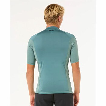Badtröja Rip Curl Waves Upf Perf S/S Blå