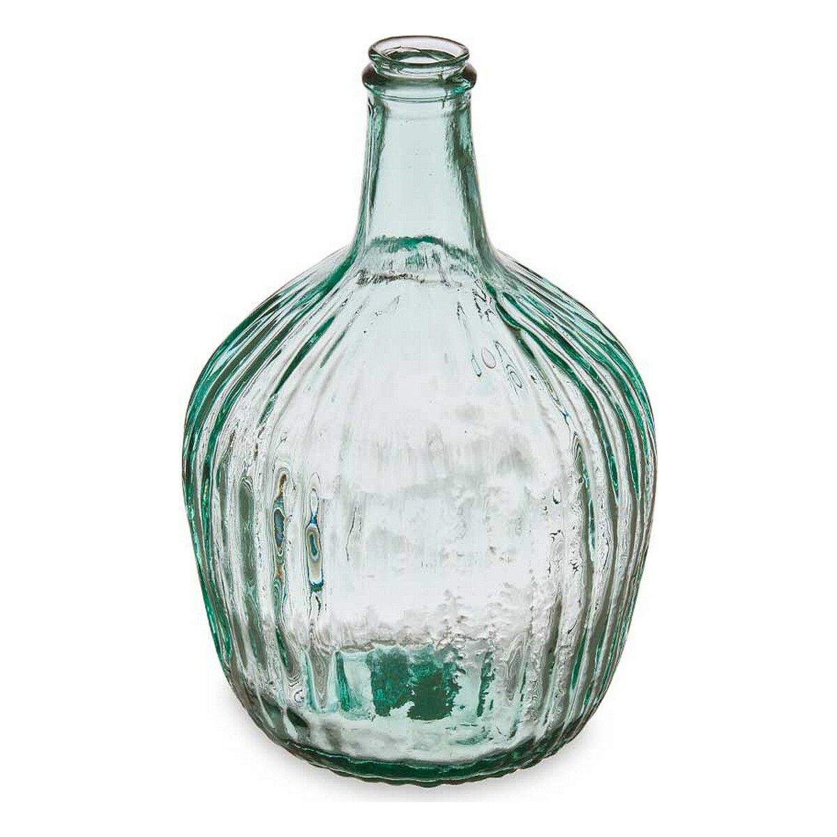 Dekorativ flaska Gift Decor Transparent Ränder 4 L 19 x 30 x 19 cm 16 x 29,5 x 16 cm Dekoration (4 antal) - 5