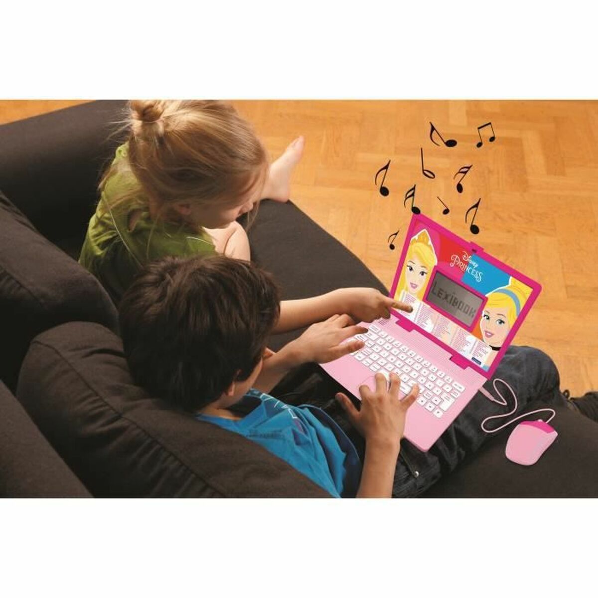 Bärbar dator Lexibook Disney Princess FR-EN Interaktiv leksak + 4 år - 2