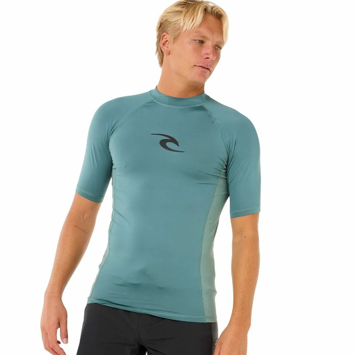 Badtröja Rip Curl Waves Upf Perf S/S Blå
