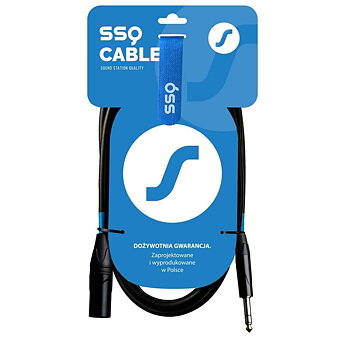 XLR-kabel för jack Sound station quality (SSQ) SS-1463 3 m