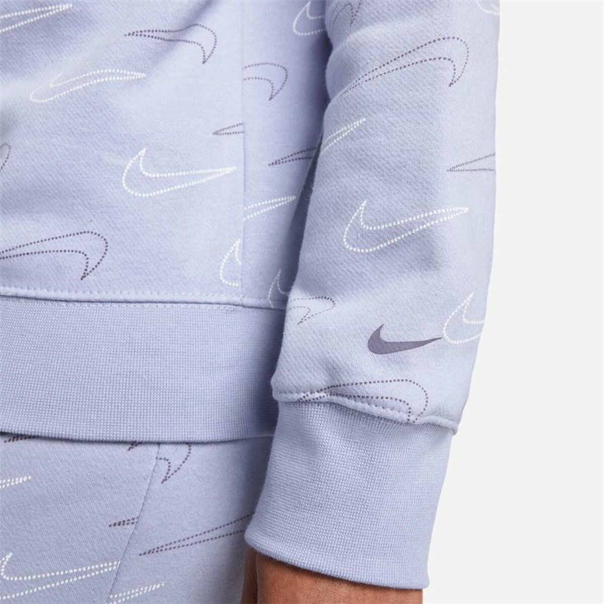 Tröja utan huva Dam Nike Lila - 4