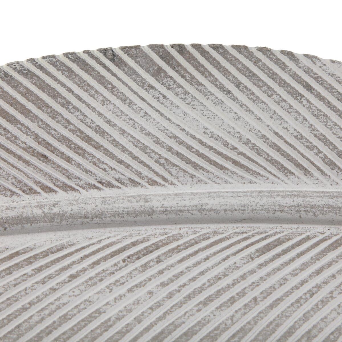 Bordsdekoration Versa Willow Vit Trä MDF 17 X 3 X 41,5 CM - 2