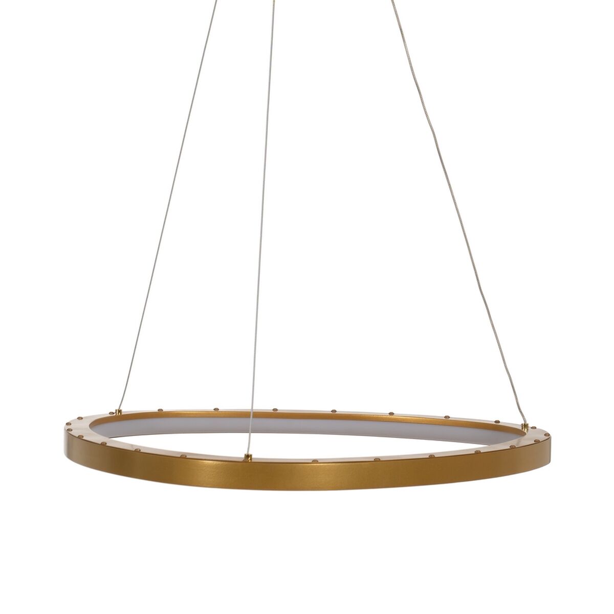 Taklampa Gyllene Glas Järn 220-240 V 62 x 62 x 4 cm
