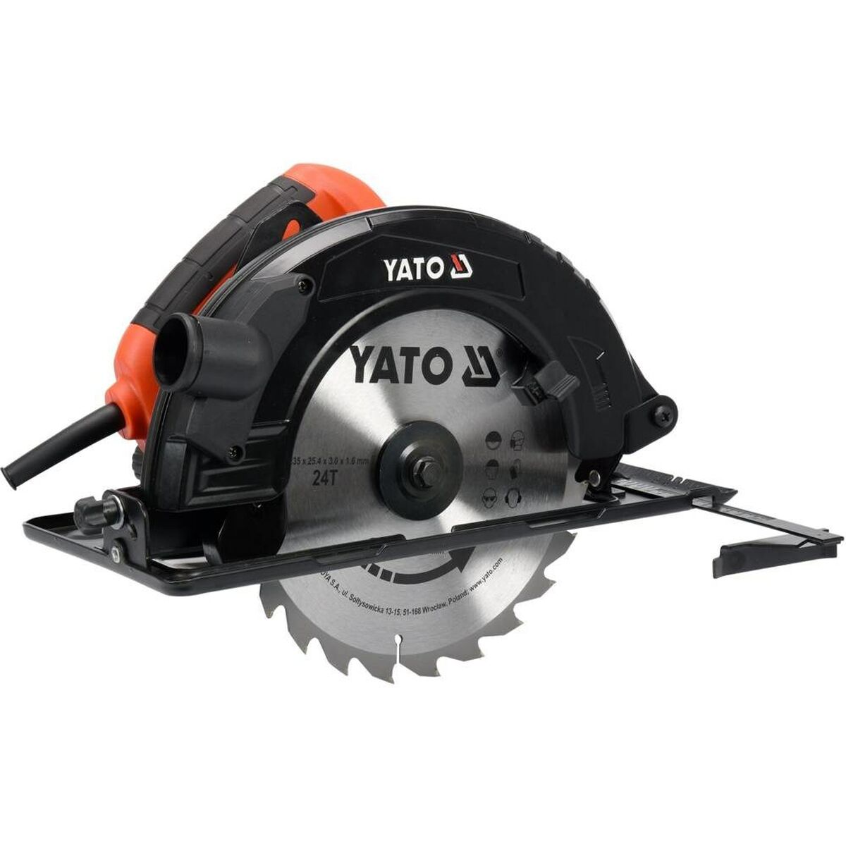 Cirkelsåg Yato YT-82154 220-240 V 2800 W - 2