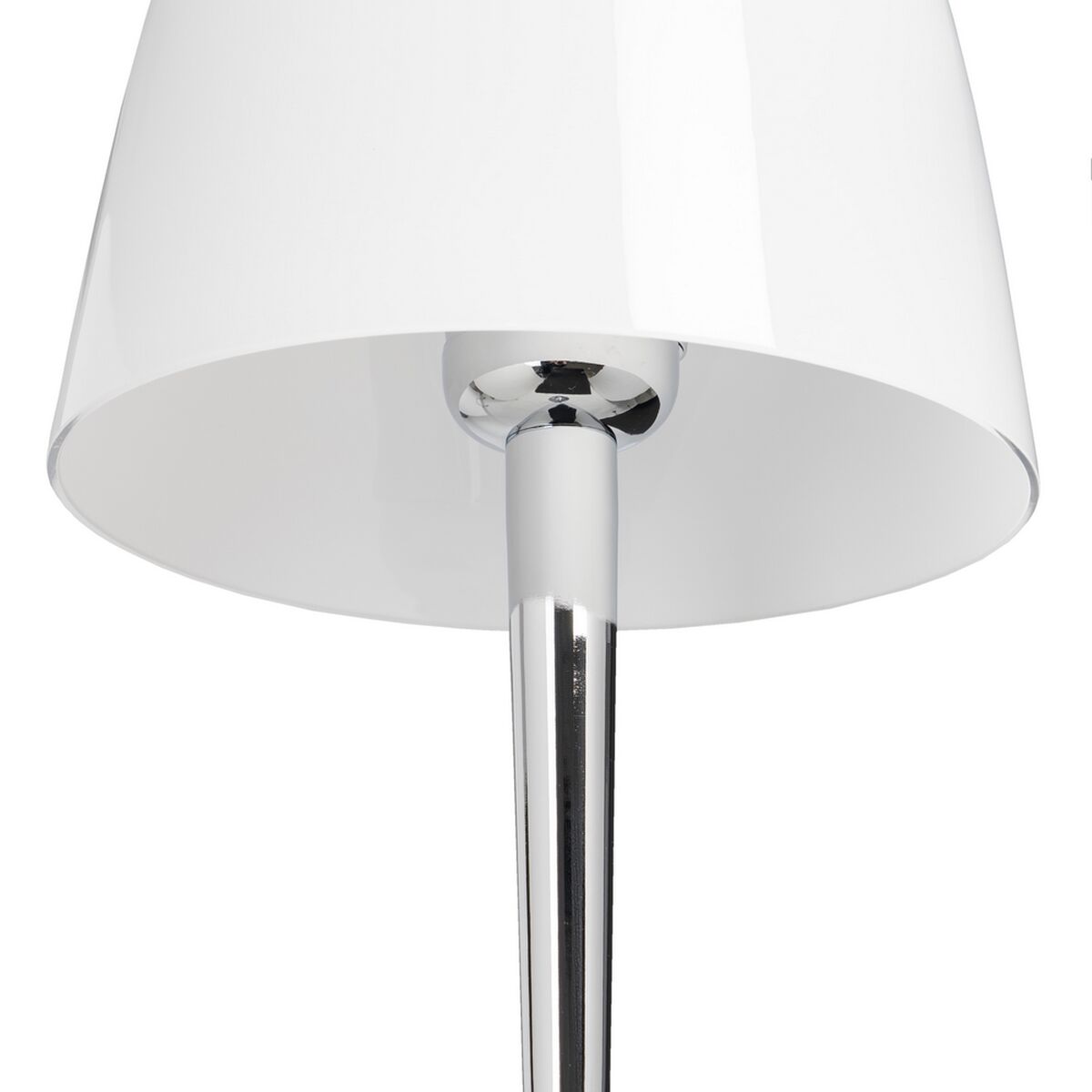 Golvlampa Silvrig Glas Järn 40 W 220-240 V 28 x 28 x 158 cm - 3