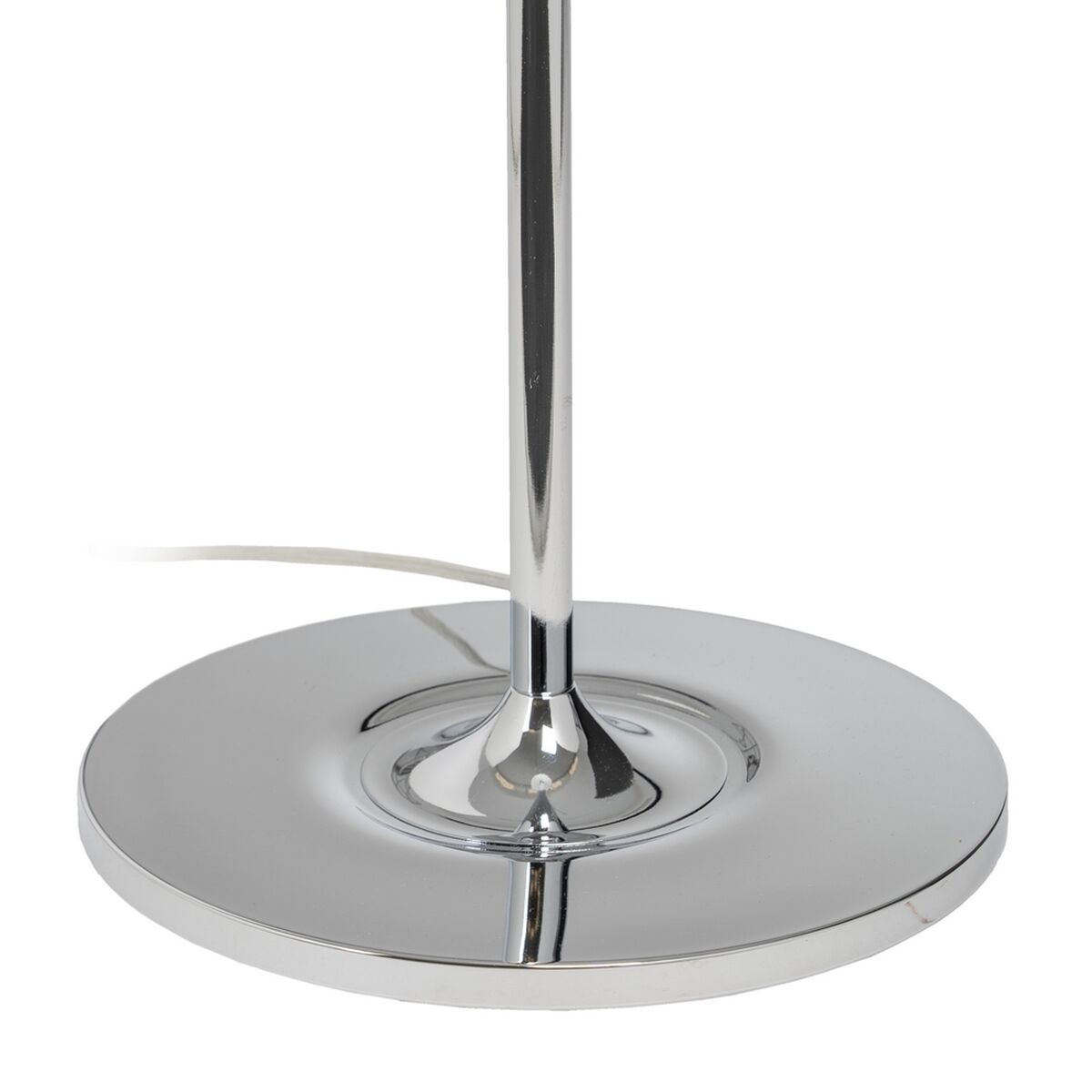 Golvlampa Silvrig Glas Järn 40 W 220-240 V 28 x 28 x 158 cm - 5
