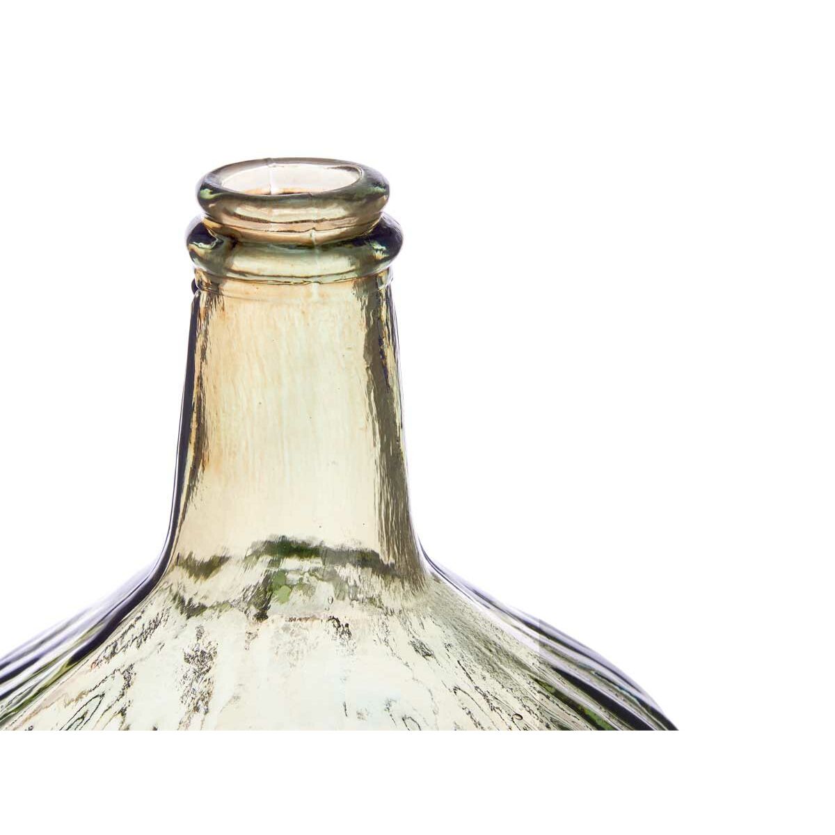 Dekorativ flaska Gift Decor Transparent Champagne Ränder 4 L 17 x 29 x 17 cm Dekoration (4 antal) - 2