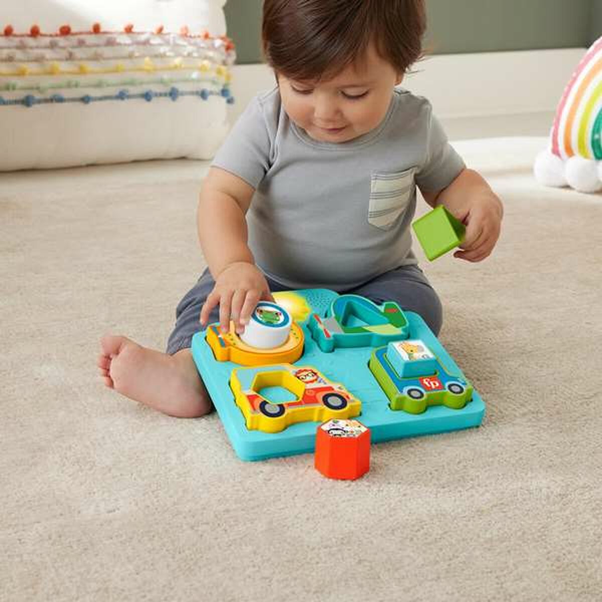 Barnpussel Fisher-Price Fordon - 11