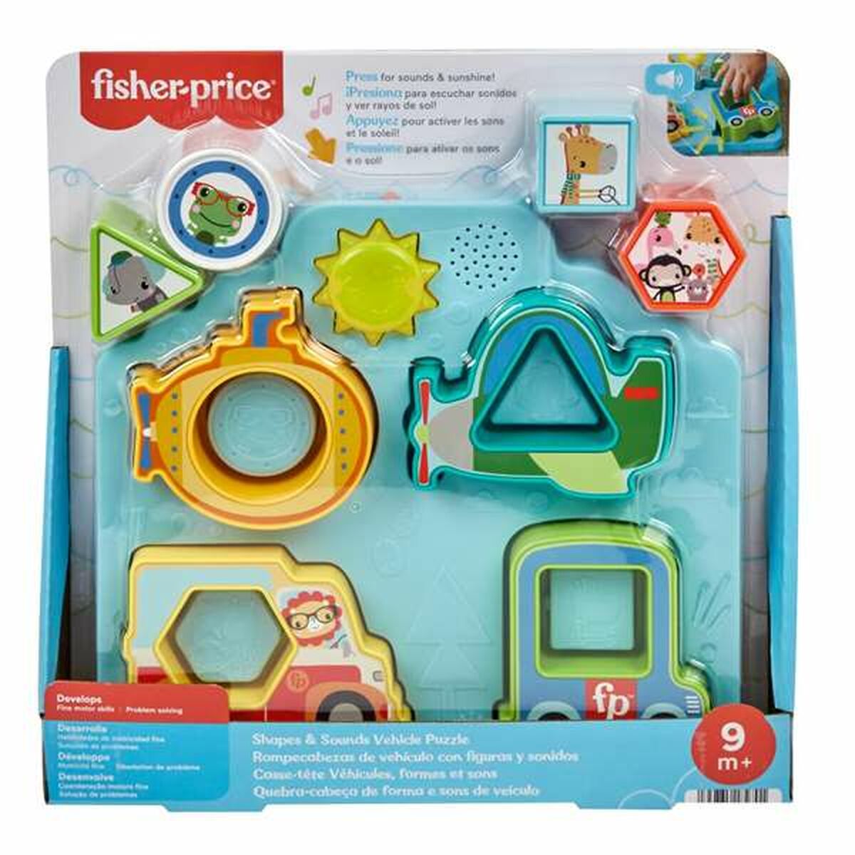 Barnpussel Fisher-Price Fordon - 3
