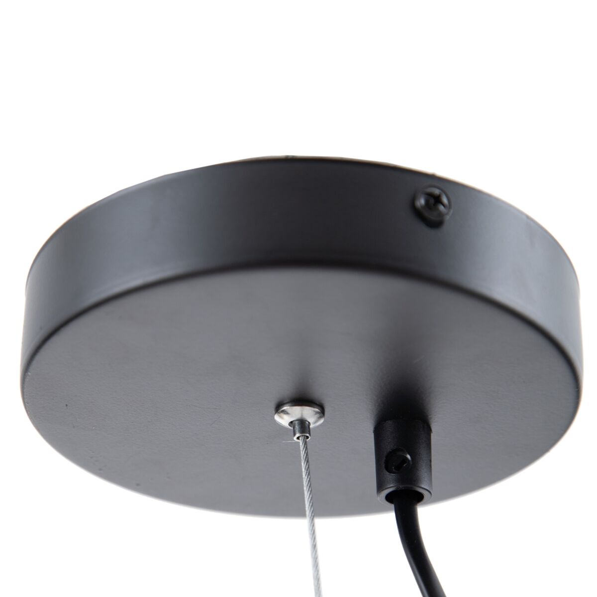 Taklampa Svart Metall 26 x 26 x 46 cm - 2