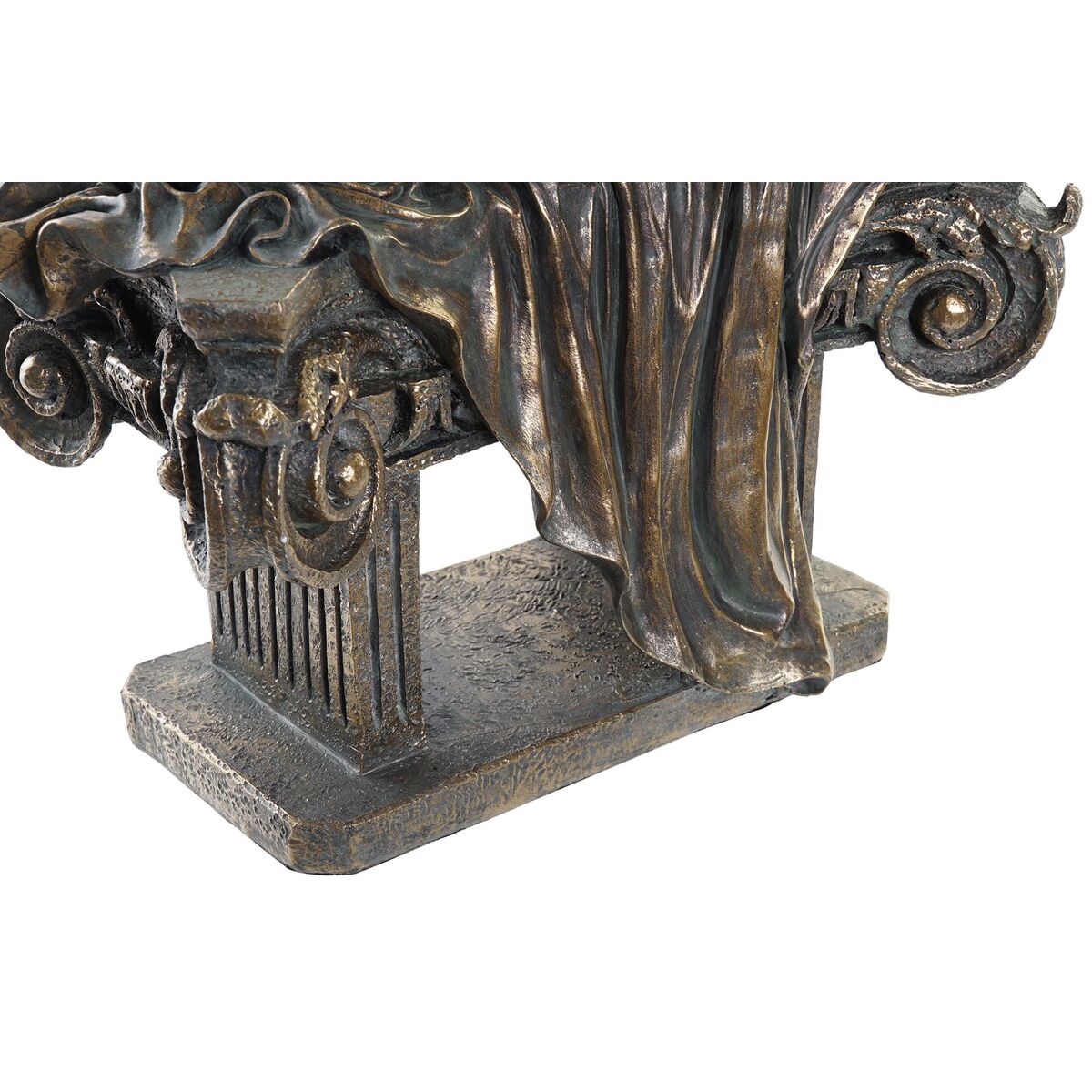 Prydnadsfigur DKD Home Decor Kvinna Koppar Harts (30,5 x 15,5 x 28,5 cm) - 5