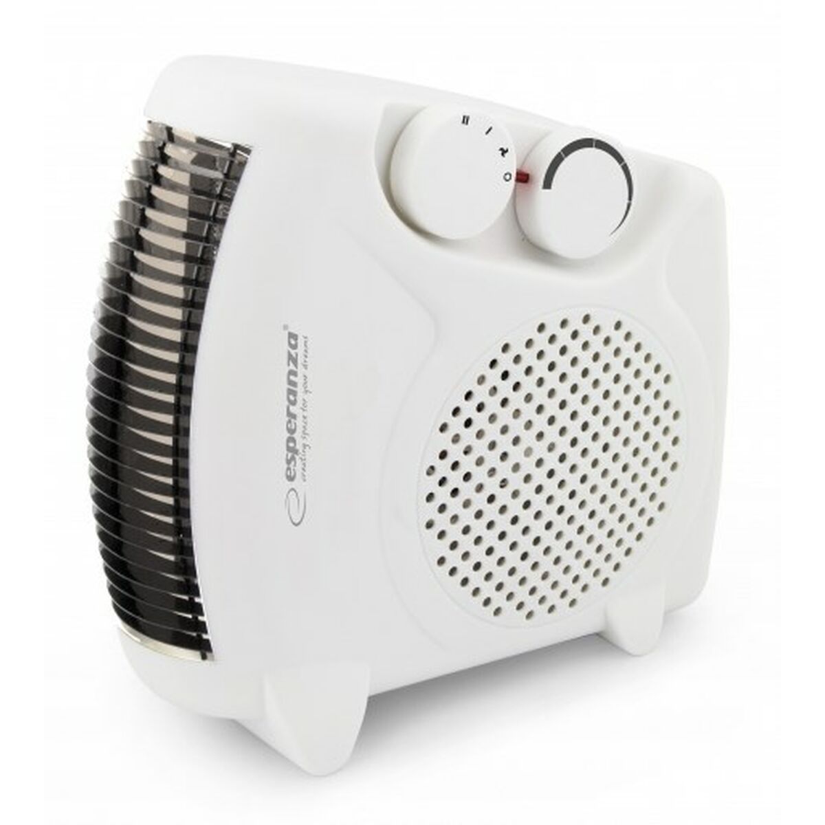 Bärbar värmefläkt Esperanza EHH004 Vit Svart 1000 W 2000 W
