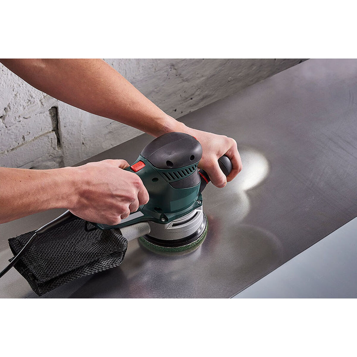 Slippapper med flera hål för excenterslipmaskin Wolfcraft 1107000 Ø 125 mm 80 g 5 antal - 6
