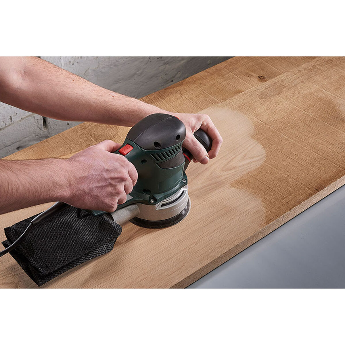 Slippapper med flera hål för excenterslipmaskin Wolfcraft 1107000 Ø 125 mm 80 g 5 antal - 5