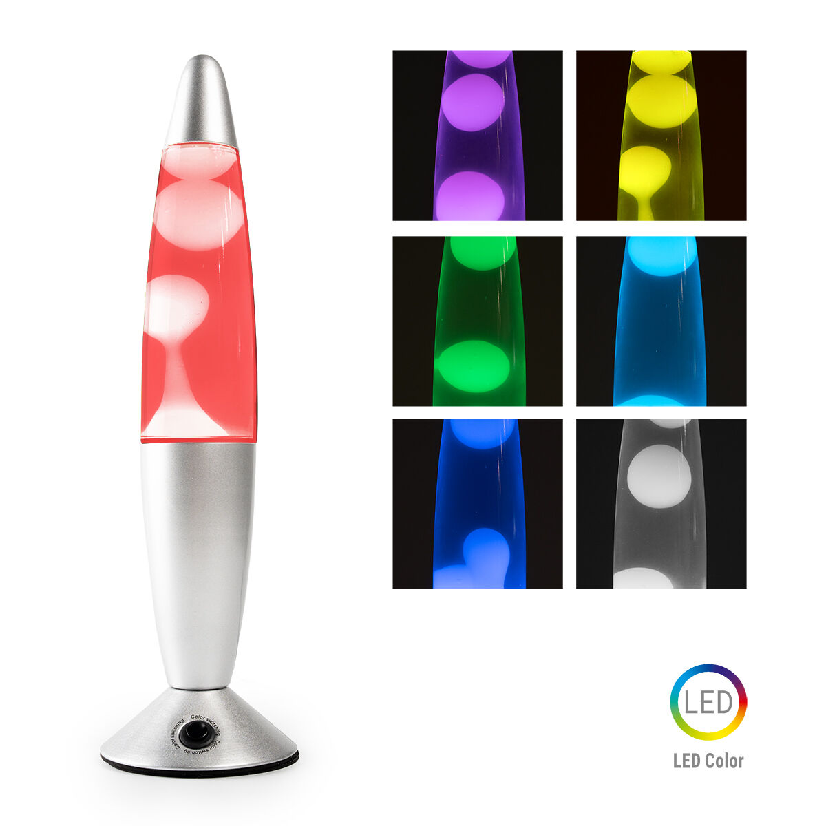 Flerfärgad LED lavalampa Kolemp InnovaGoods - 6