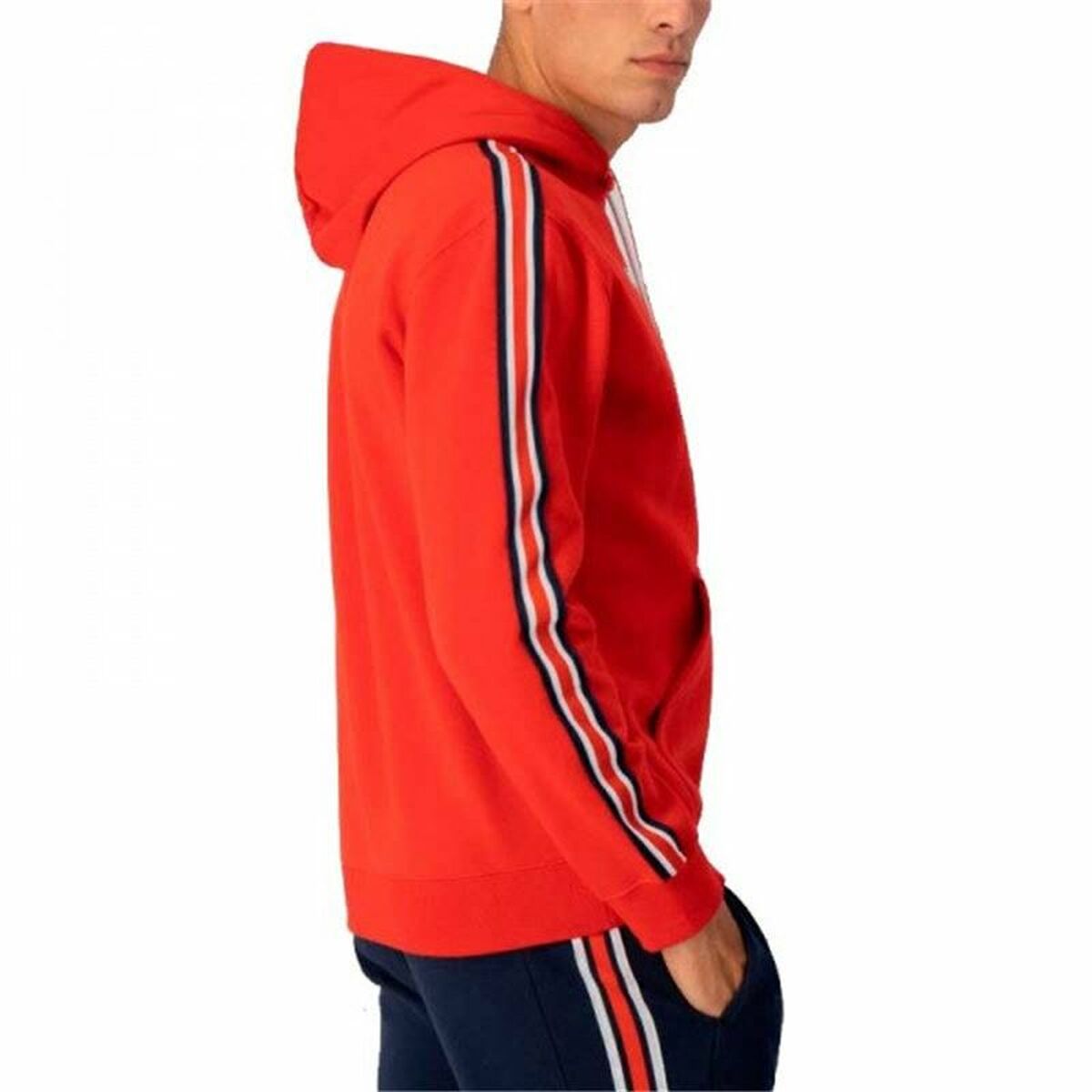 Tröja med huva Herr Champion Sport Tech Röd - 3