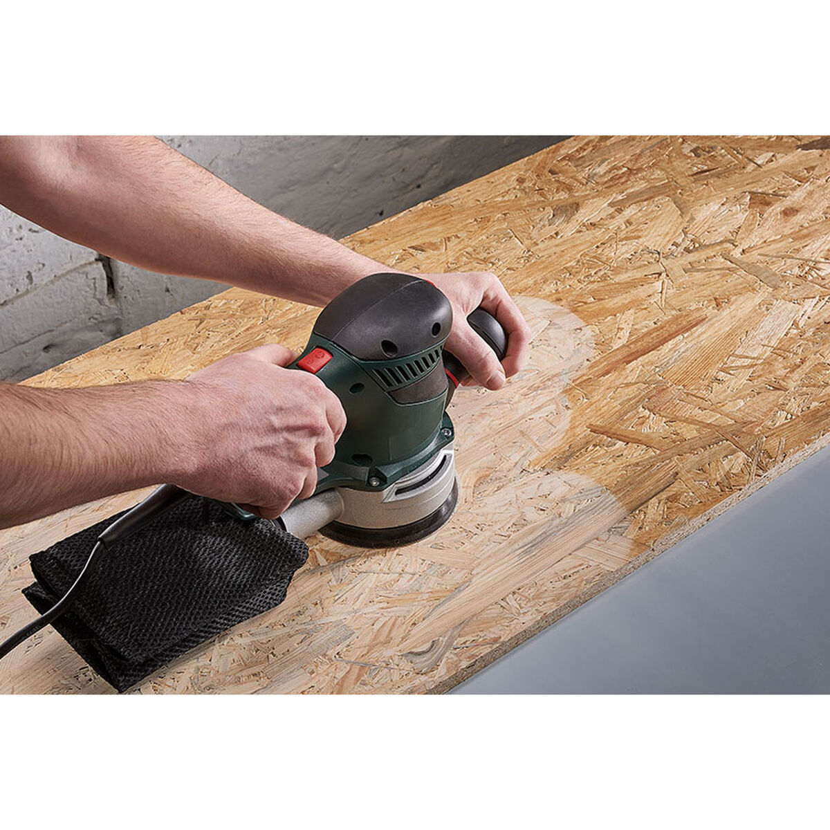Slippapper med flera hål för excenterslipmaskin Wolfcraft 1108000 Ø 125 mm 120 g 5 antal - 7