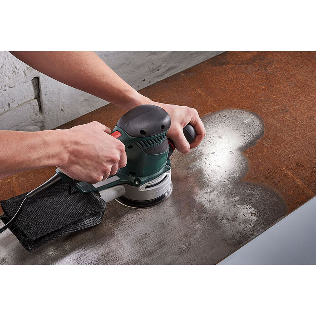 Slippapper med flera hål för excenterslipmaskin Wolfcraft 1108000 Ø 125 mm 120 g 5 antal - 3
