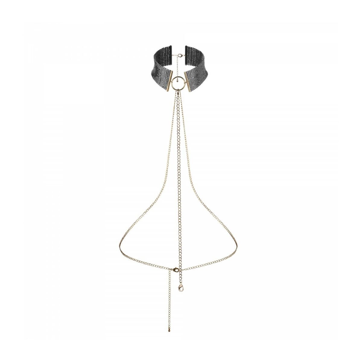 Halsband Desir Metallique, svart Bijoux Indiscrets 144 - 5