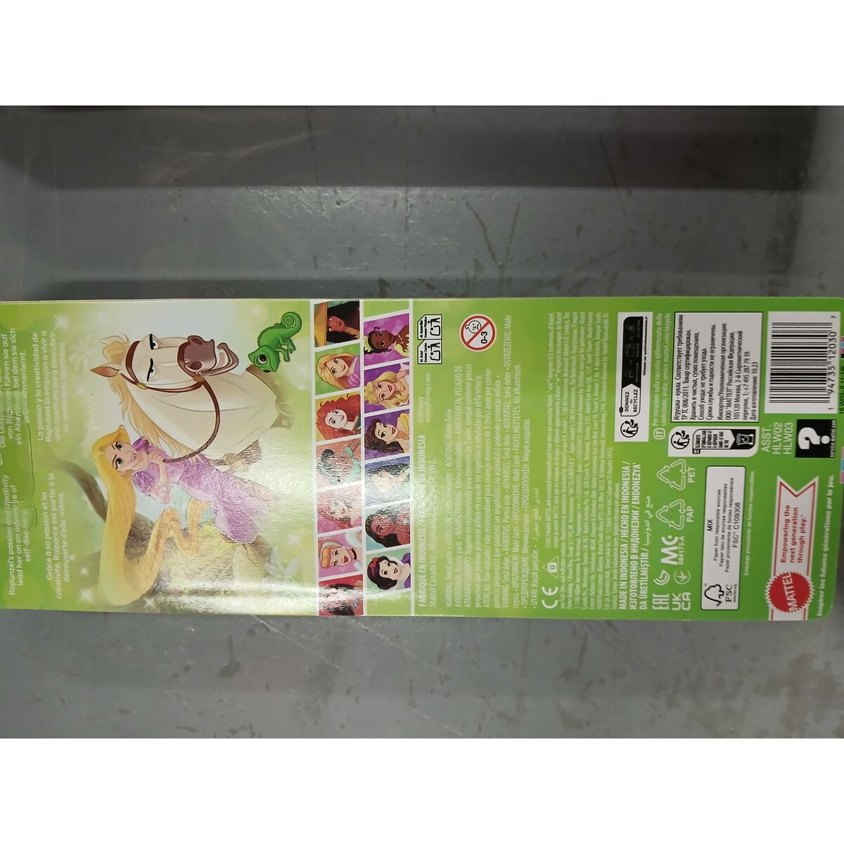 Docka Princesses Disney Rapunzel Ledbuss 29 cm - 3