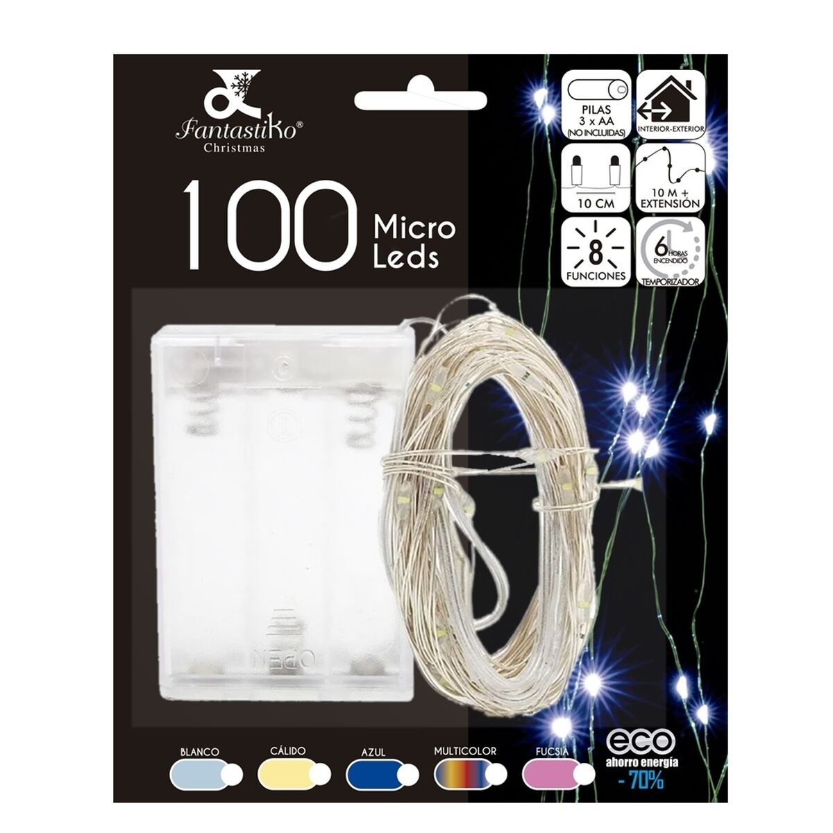 Belysningsremsa Varmt ljus LED 10 m - 3