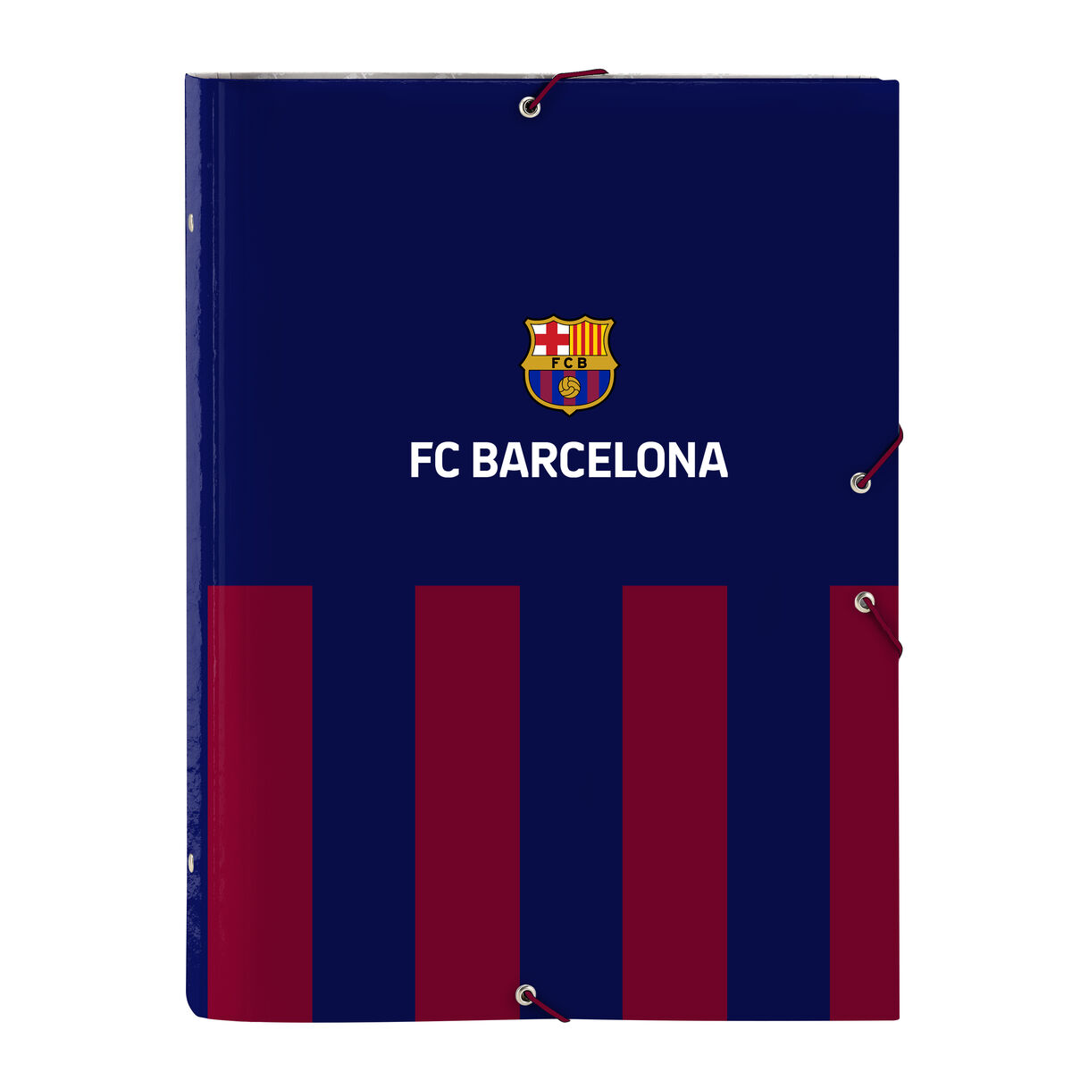 Sorteringsmapp F.C. Barcelona 24/25 Rödbrun Marinblå A4 26 x 33.5 x 4 cm
