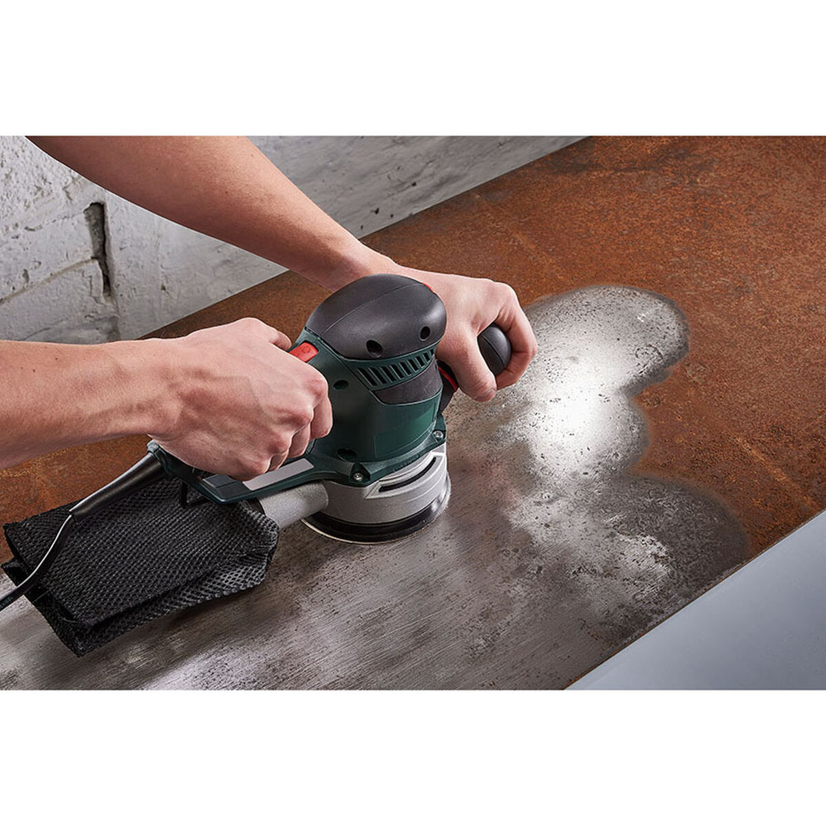 Slippapper med flera hål för excenterslipmaskin Wolfcraft 1115000 Ø 125 mm 240 g 5 antal - 3