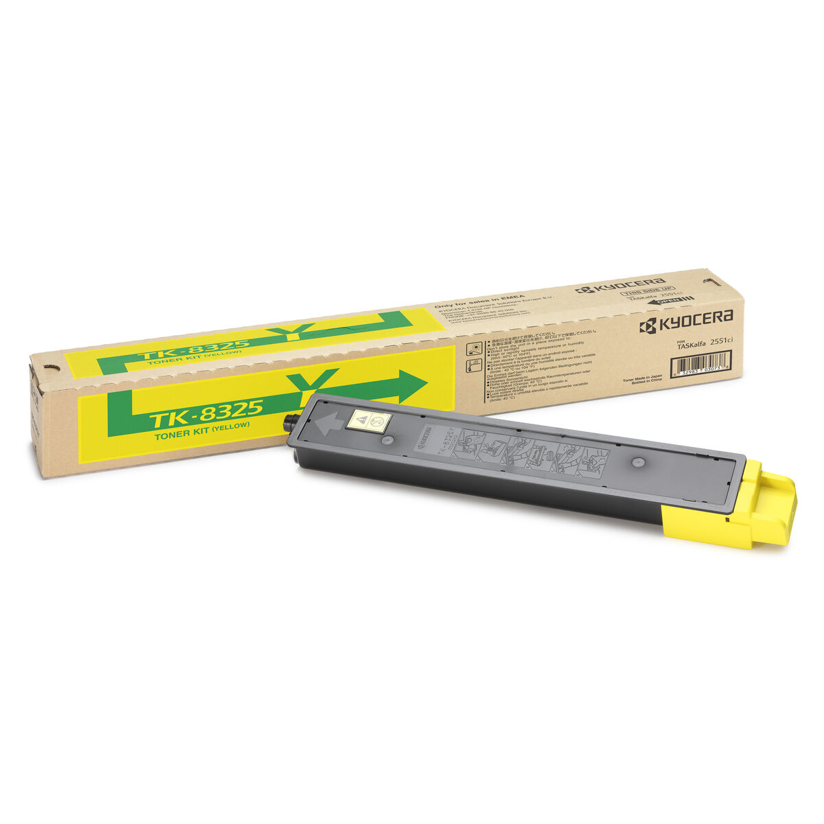 Original Toner Kyocera TK-8325Y Gul Svart