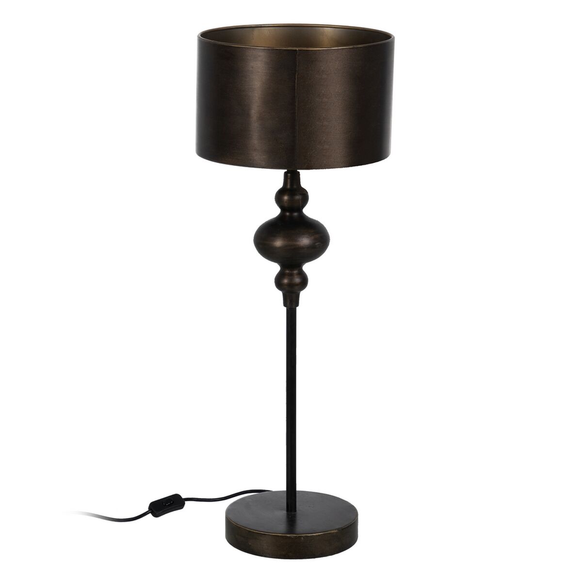 Bordslampa Gyllene 220 -240 V 30 x 30 x 80 cm
