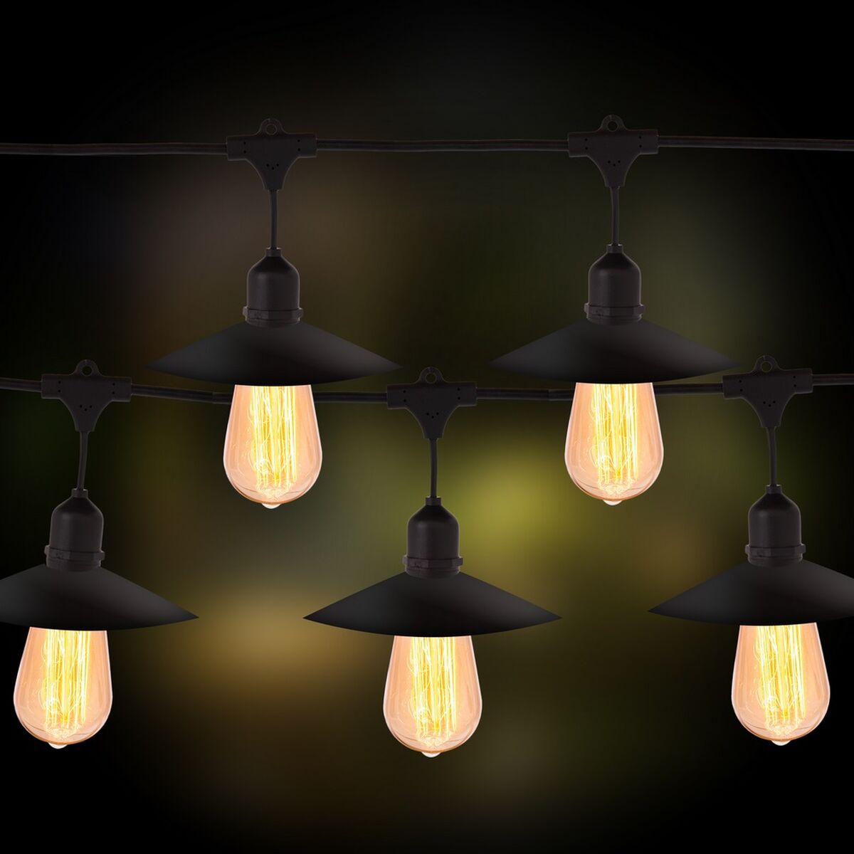 LED-krans Chateau E27 27 x 27 x 17 cm - 6
