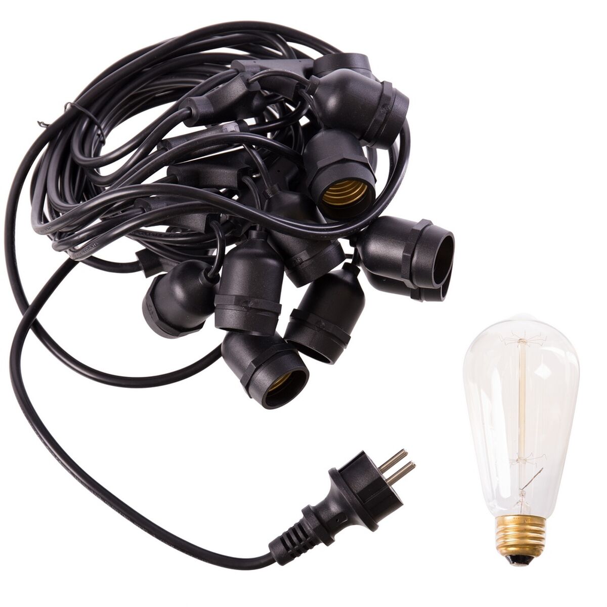 LED-krans Chateau E27 27 x 27 x 17 cm - 5