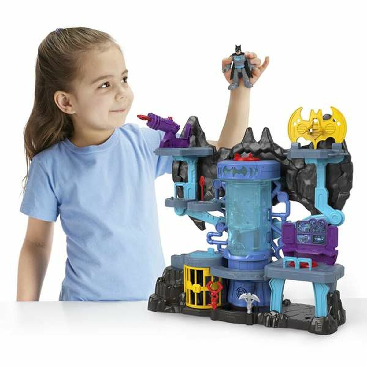 Playset Batman Super Friends Bat-tech Batcave Ljus med ljud 40 x 38 cm - 4