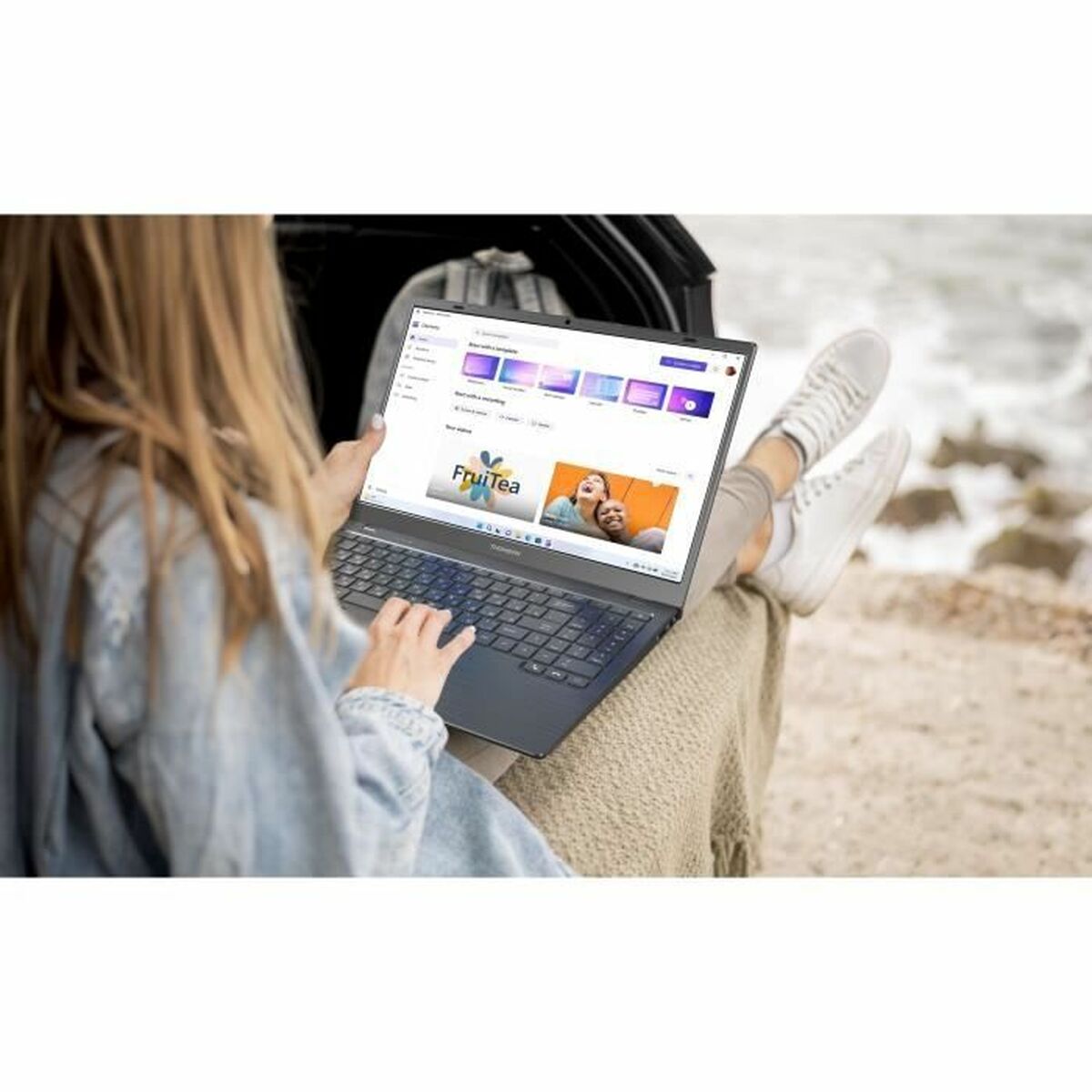 Bärbar dator Thomson Neo 15 15,6" Intel Core i3-10110U 8 GB RAM 256 GB SSD Azerty Franska Grå - 6