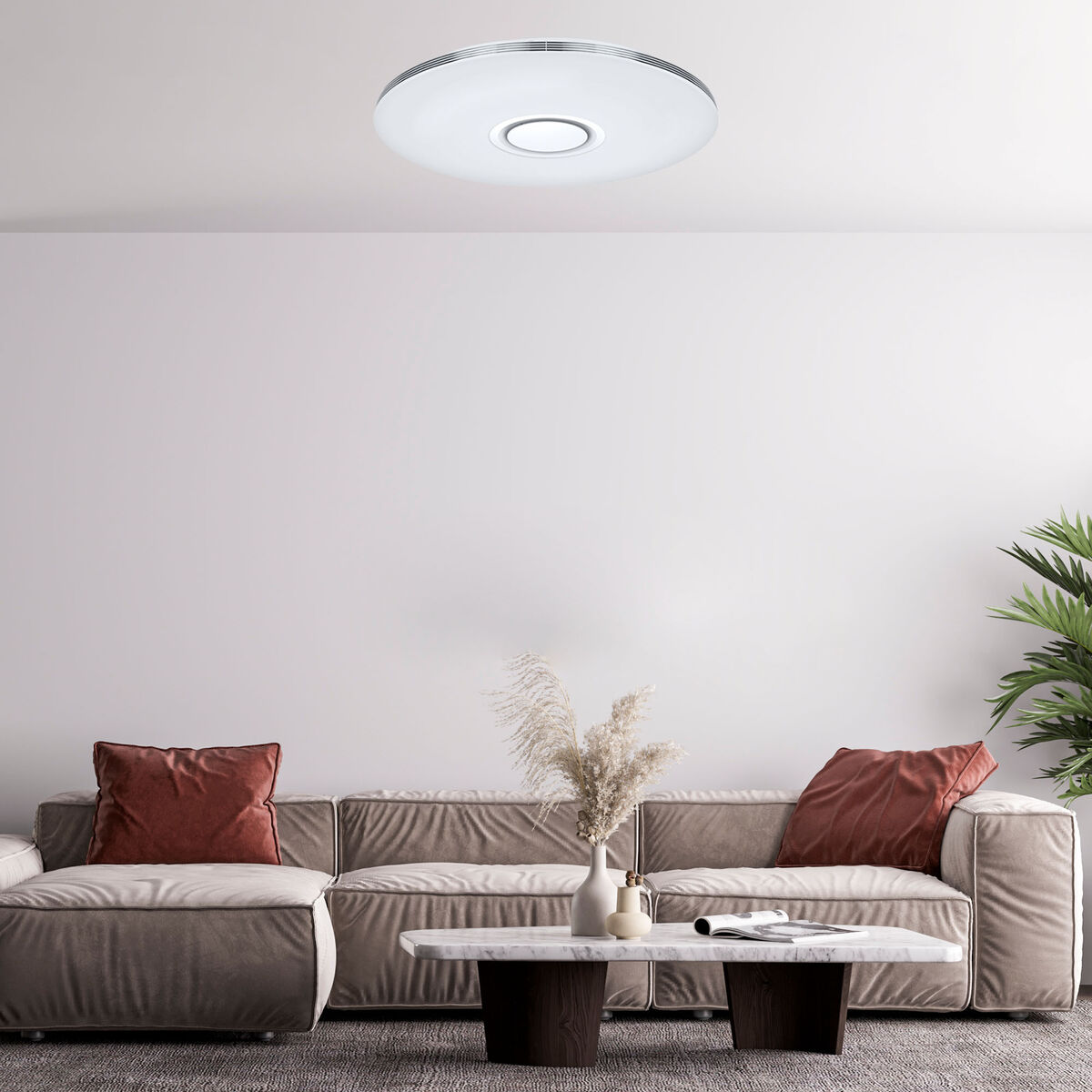 Infälld taklampa med LED KSIX Aura Vit F 5 W (Renoverade A) - 6
