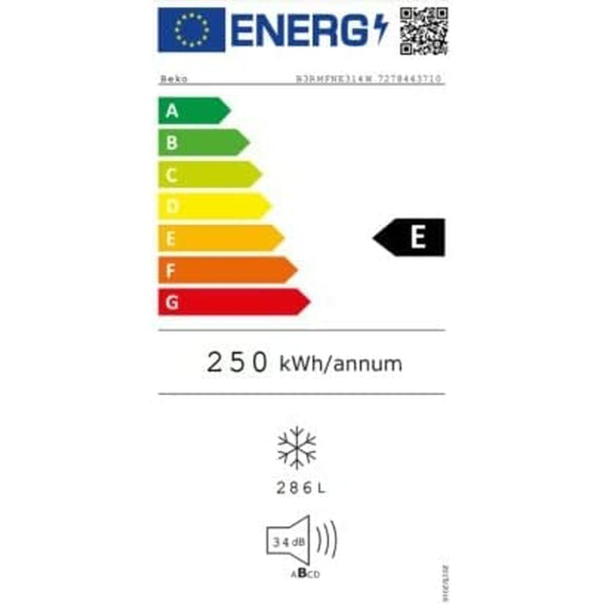 Frys BEKO B3RMFNE314W Vit - 4