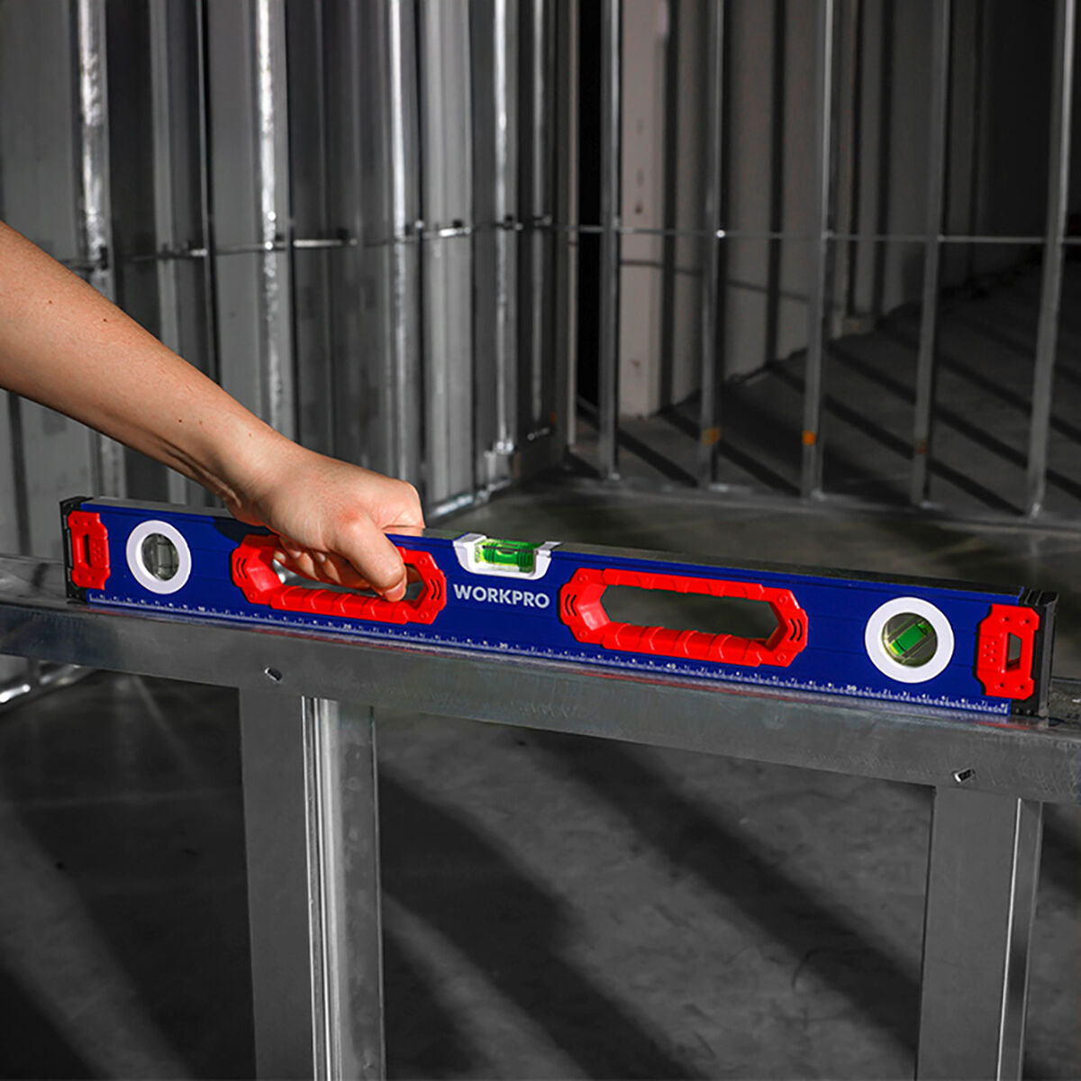 Vattenpass Workpro Aluminium 60 cm Magnetic - 7