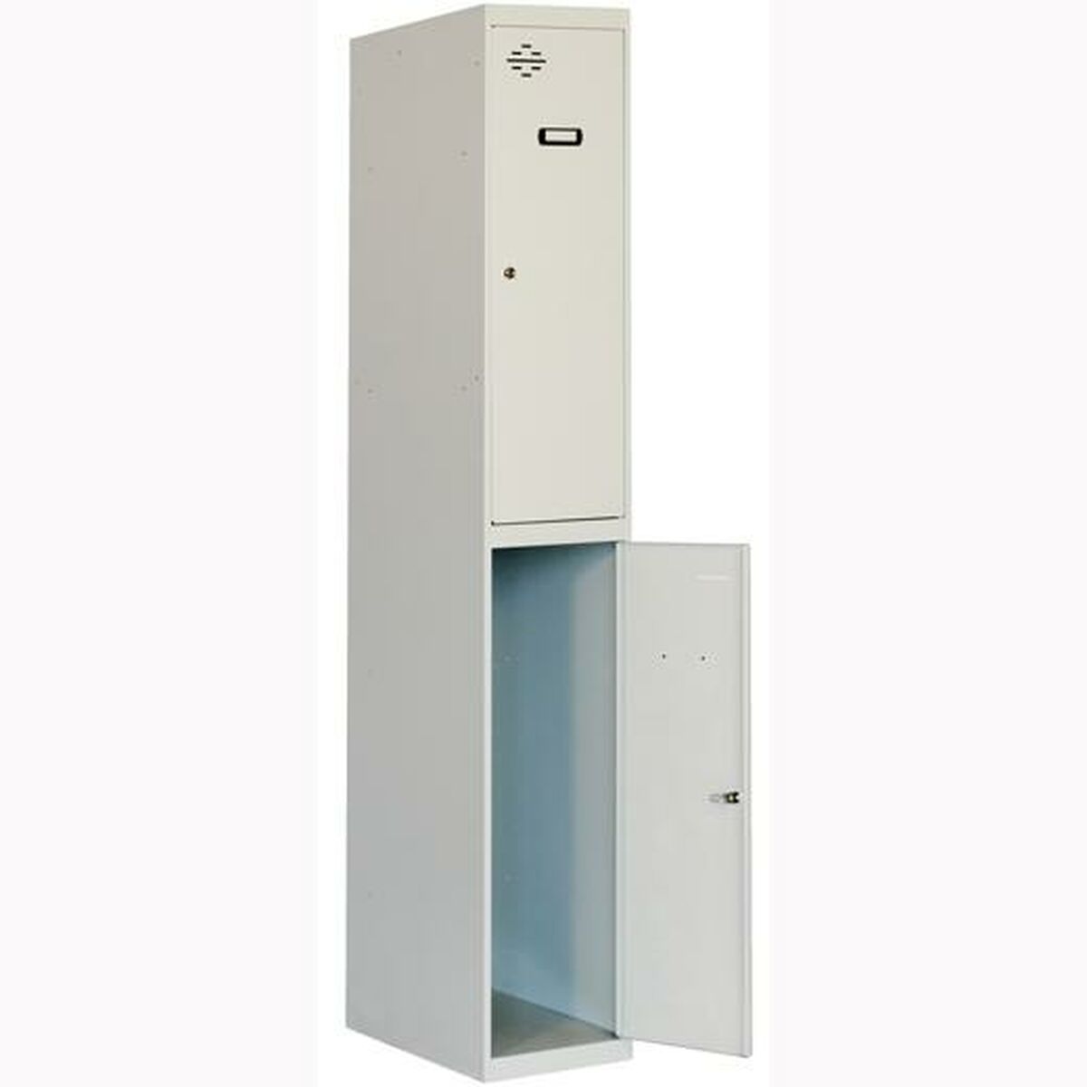 Skåp SimonRack Simonlocker Grå Metall 2 dörrar 180 x 50 x 30 cm